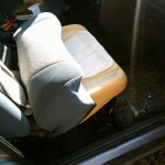 Car seat removal
