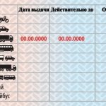 Sample of a new driving license with categories BE, CE and DE