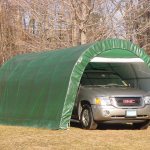 A portable garage is a practical and economical option for your car