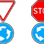 Rules for driving roundabouts - new rules