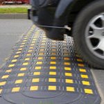 installation of speed bumps