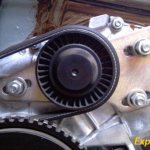 Installing an alternator belt and air conditioner on a Chevrolet Niva