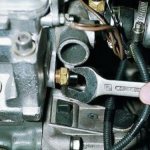 Replacing the VAZ 2109 carburetor fan switch on sensor and 21099 - coolant temperature