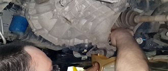 Changing the oil in a manual transmission